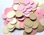Baby Pink Party Confetti / Girl's First Birthday Decoration / Baby Shower / Preschool Party / Wedding
