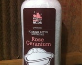 Soaking After Midnight - Rose Geranium Splash Bath Salts