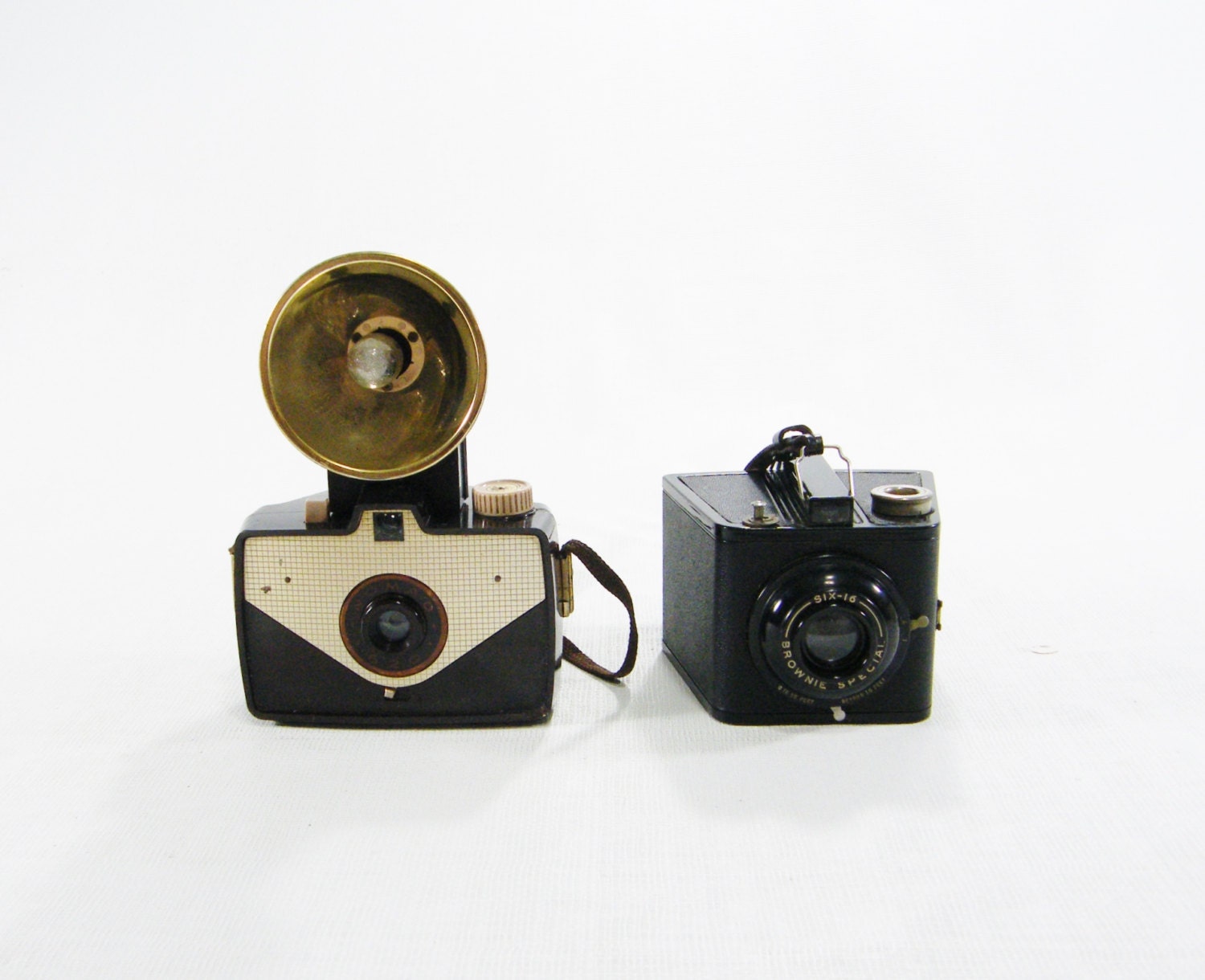 pair Vintage Snapshot Cameras