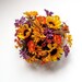 Fall Centerpiece, Centerpieces for Weddings, Silk Sunflower Centerpiece, Fall Silk Centerpiece