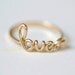 LOVE ring around your finger