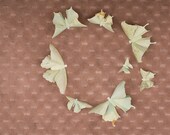 3D Butterfly Wall Art: 20 Vintage Bird's Egg Paper Butterflies for Wall Decor, Nursery, Children's Room