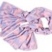 Ikat Scarf Shawl Lavender Pastel Coral Pink tribal ethnic modern tribal minimalist
