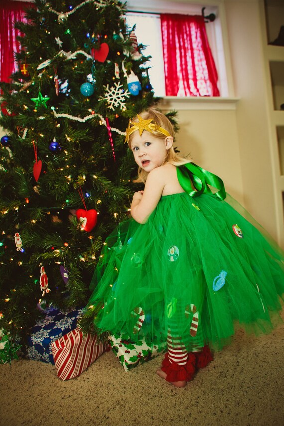items similar to christmas tree tutu dress the original by items similar to christmas tree tutu dress the original by