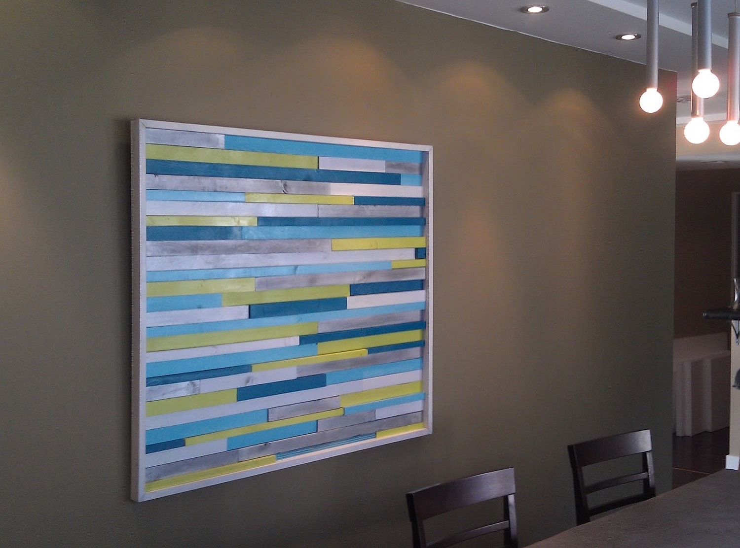 36" x 44" LARGE Wood Wall Art