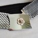 Silver Metal Stretchy Belt