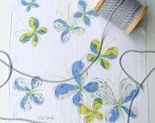 Faith Austin Butterflies in Blue