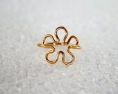 New Flower Ring 14K Gold Filled