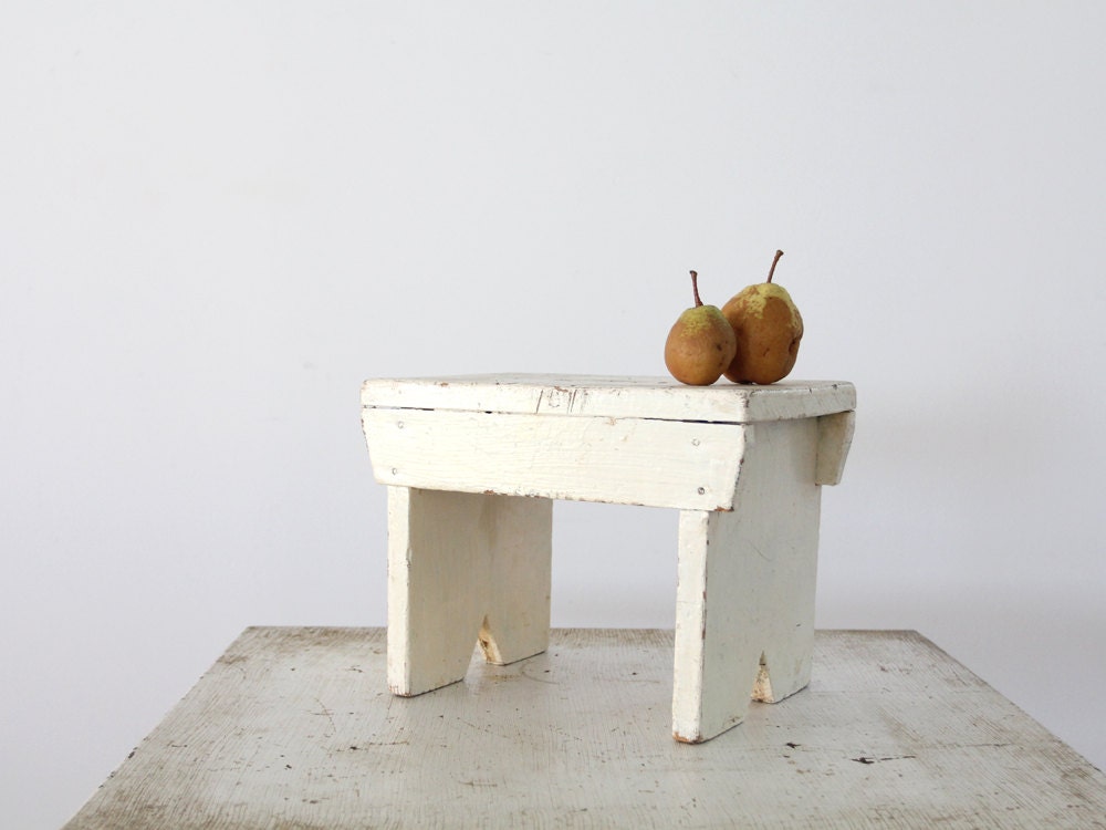Antique Step Stool // Little Riser