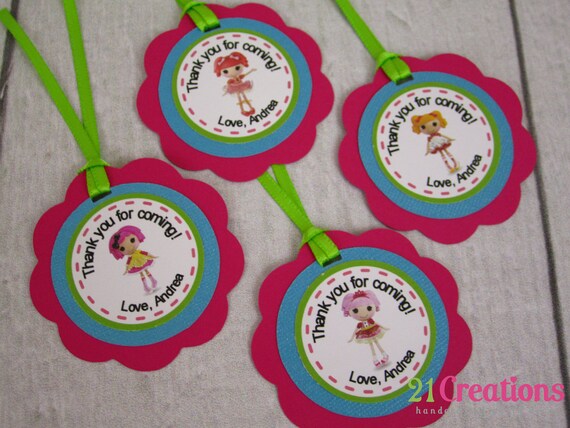 Lalaloopsy Favor Tags - set of 12 Il_570xn