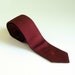 Christian Dior mens tie solid maroon burgundy wine Paris New York