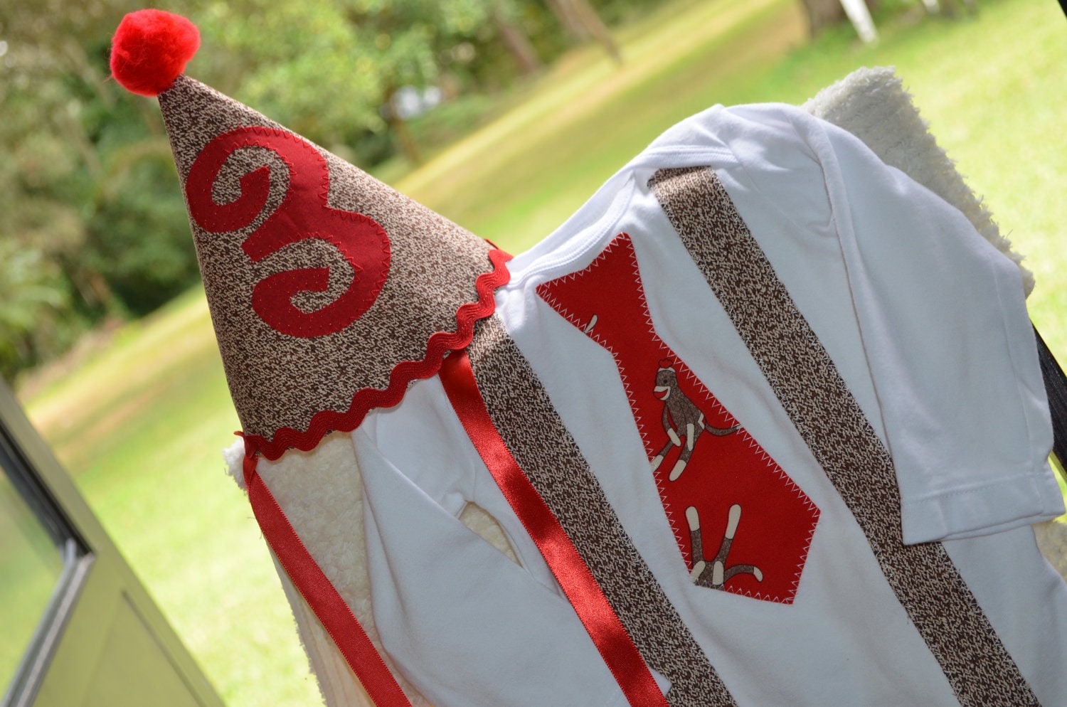 New Cake SMash Outfit Baby Boy Tie Onesie Sock  1st Birthday 2nd 3rd 4th 5th Party Hat and Personalized Onesie