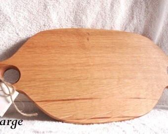 Handmade, uniquely shaped cutting board