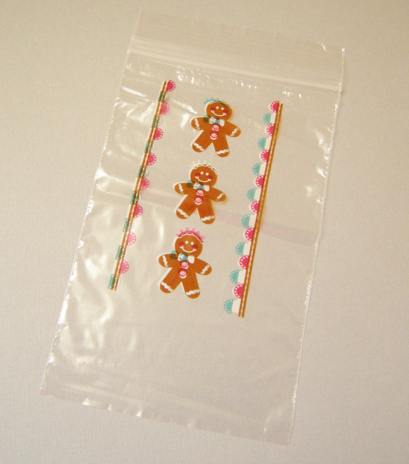 Christmas Ziplock Cello Treat Bags by GooseysSupplyNest on Etsy
