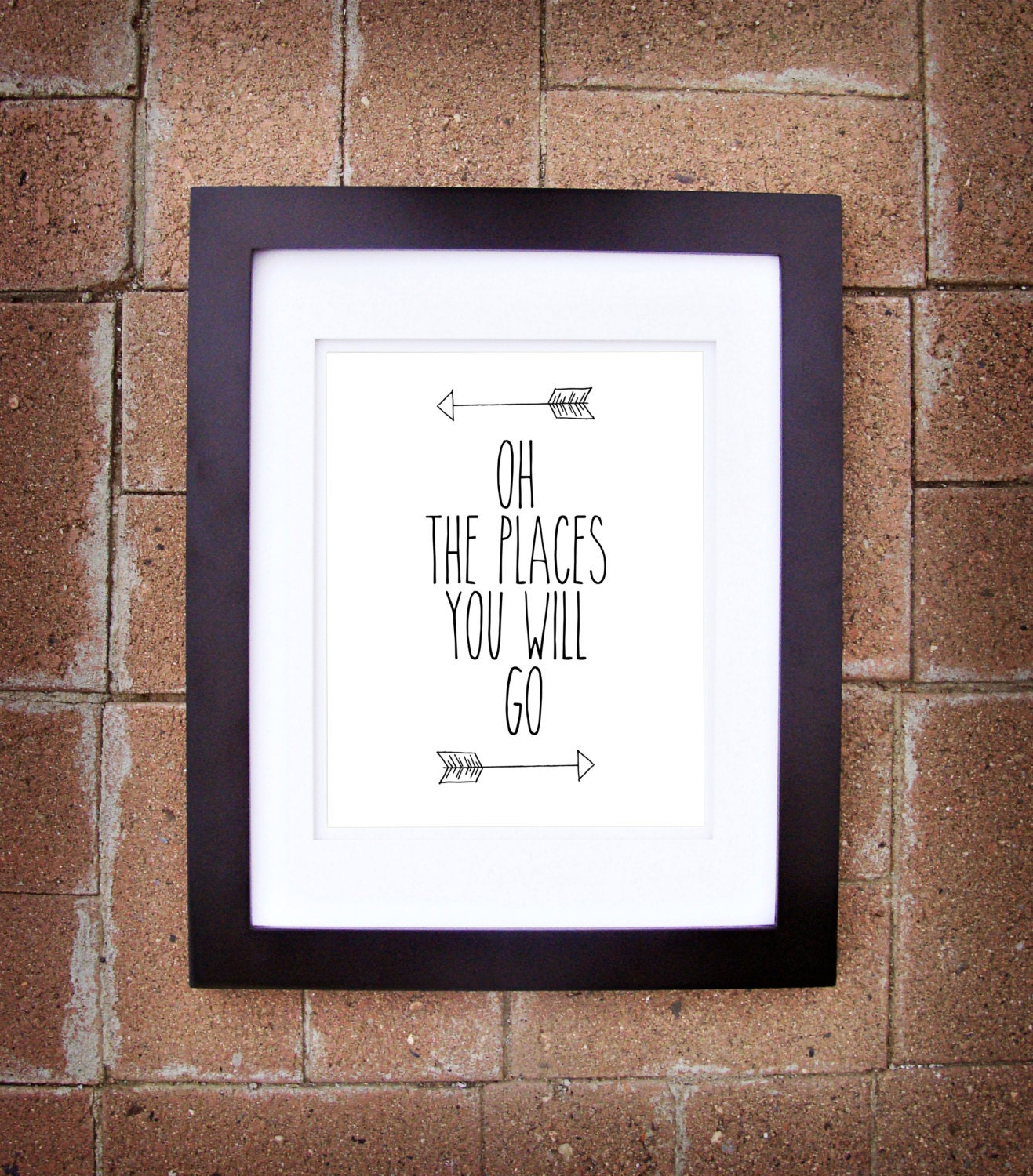 Oh The Places You Will Go (Arrow Collection) - 8x10 Printable Art - Instant Download