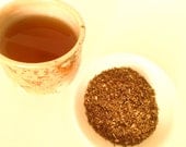 Tulsi Masala Chai, a blend of holy basil, tea and aromatic spices (Loose, 2.6 oz)