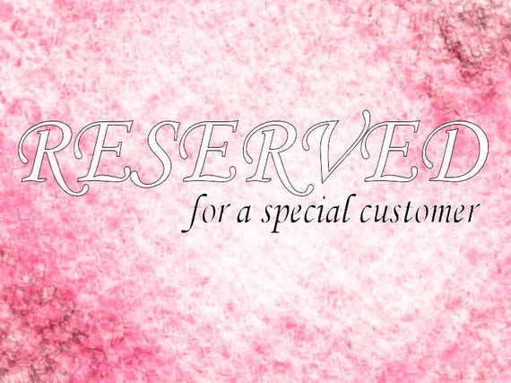 RESERVED for Martine - Original, Custom 5 x 5 Watercolor Painting