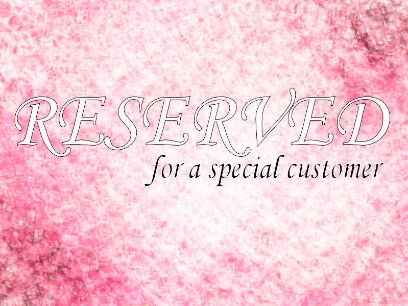 RESERVED for Martine - Original, Custom 5 x 5 Watercolor Painting