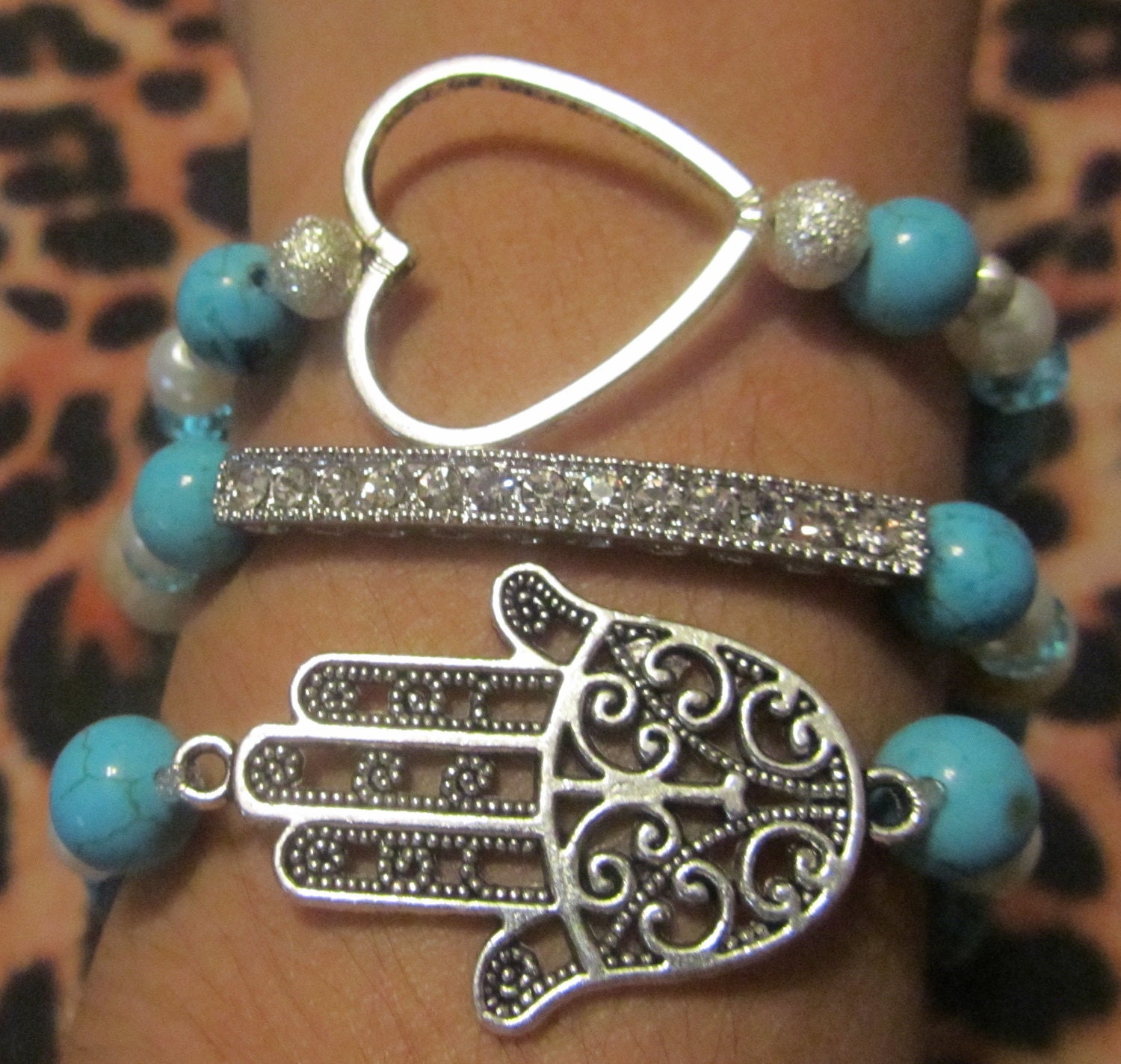 Hamsa With Heart