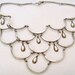Vintage Los Ballesteros Tear Drop Necklace