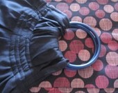 baby ring sling toddler navy  base wine dots    tail  or choose any solid color very lightweight