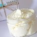 Whipped Body Butter, LARGE 4 oz JAR, creamy shea and mango butter moisturizing cream, pick any scent