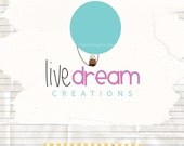 Dreamy business logo design ooak logo for photographer boutique logo never resold