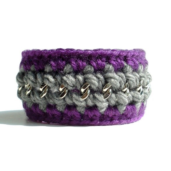 HandCrocheted Friendship Bracelet by StudioHx3 on Etsy