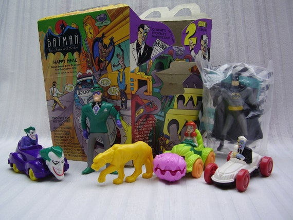 mcdonalds dc plush toys