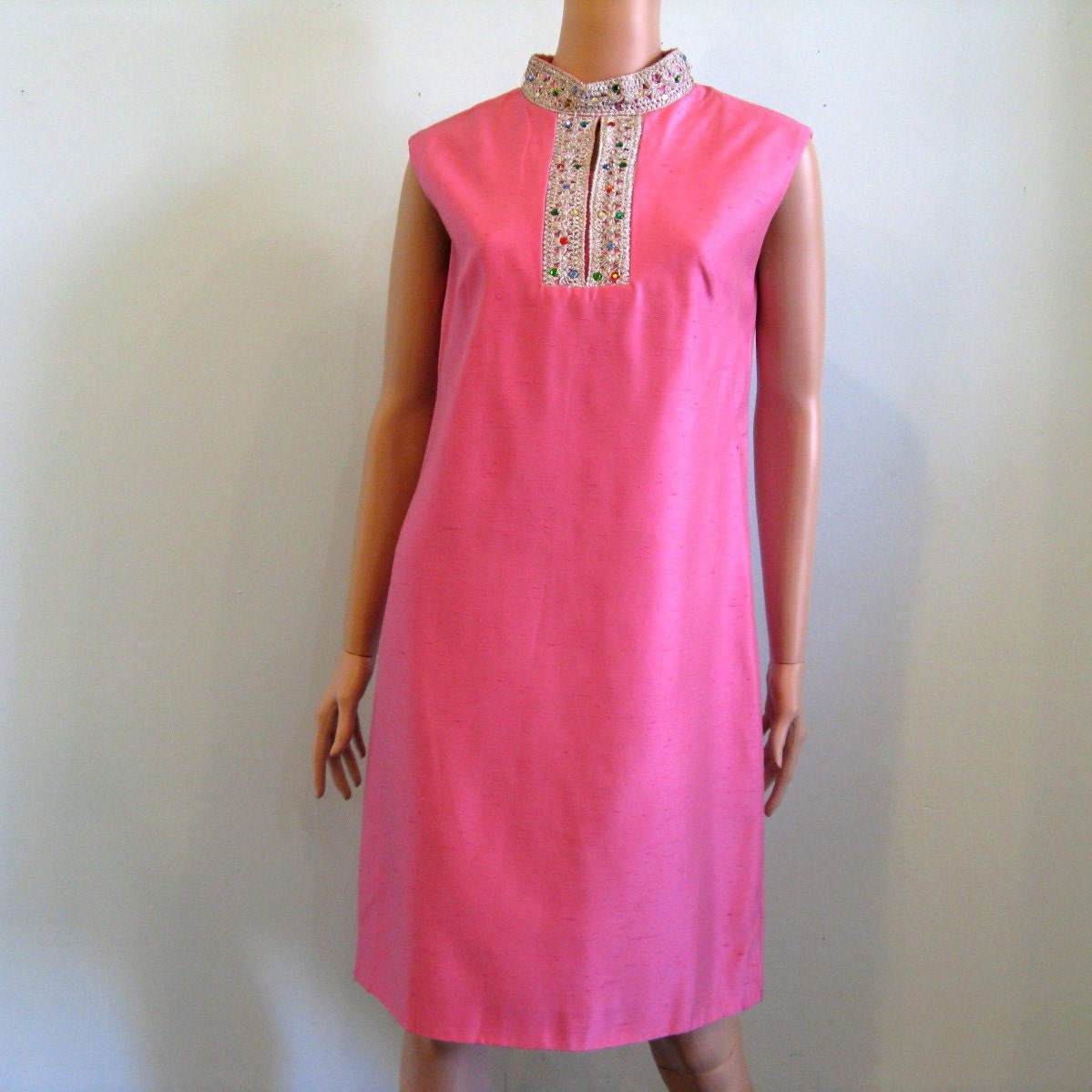 1960s Dress // 60s MOD COCKTAIL Dress // 8/M