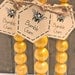 8 inch Plastic Candy Tubes with Tag- 20 empty tubes and lids
