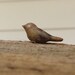 Sweet Bird Bead multi brown satin glaze