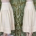 1930s skirt / 30s cotton skirt / wedding skirt