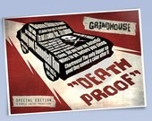 Death proof art print (420mm x 297mm)
