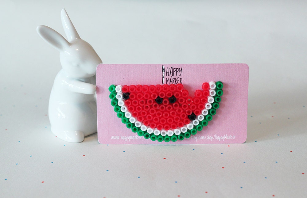 Bitten Watermelon Brooch