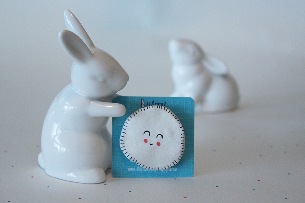 Cute Hairy Brooch