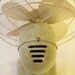 Teal Cordnado Desk Fan