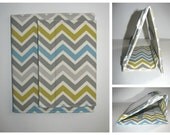 iPad Cover iPad Case Hardcover with Stand  iPad 2 Cover iPad 3 iPad 4 Case- Summerland Chevron/Zigzag