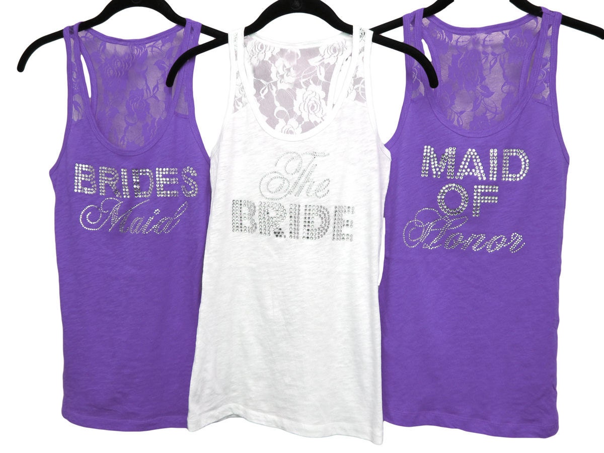 Lace Bridal Tank Top - Lace Bride Tank Top - Lace Bridesmaid Tank Top - Maid of Honor Lace Tank Top