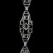 Art Deco Bracelet 935 Silver and Marcasite Crystals