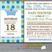 Little Prince Baby Shower Invitations: Product No. 150 - Little Prince baby shower Invites - 12 Printed Invitations