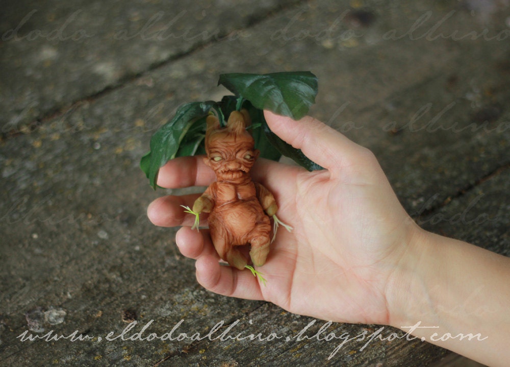 Mandrake ooak art doll.
