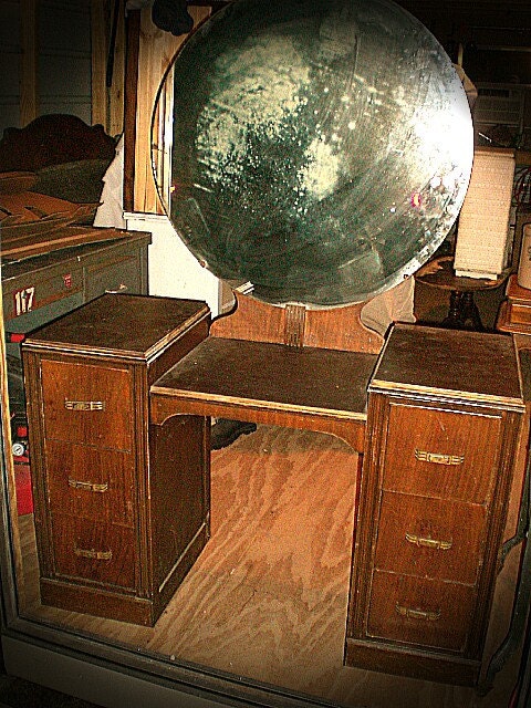 Vintage Vanity Desk PAINT TO ORDER Painted Furniture
