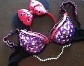 Handmade Minnie Mouse Ears and Bra