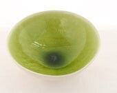 Medium Footed Bowl in Charteuse