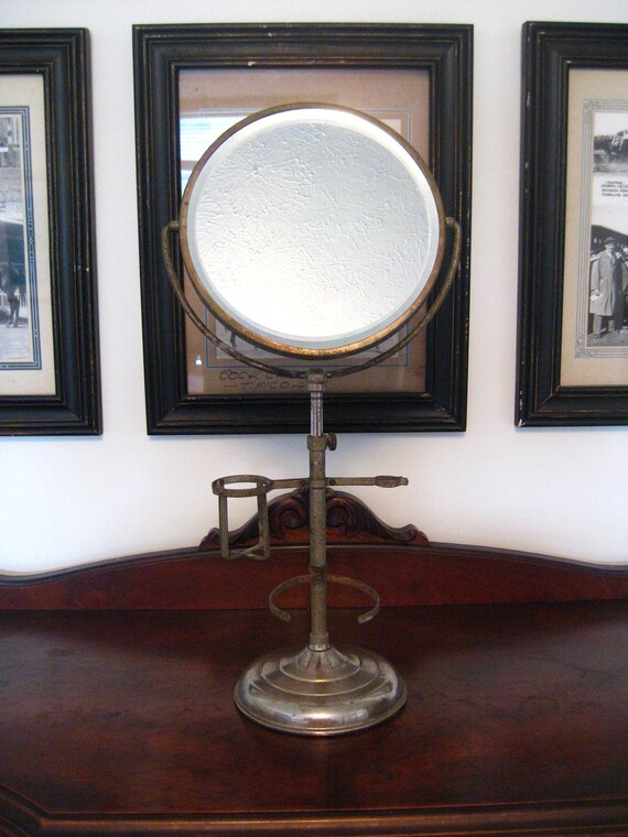 Antique Shaving Stand and Mirror by MoseleyAndStokes on Etsy