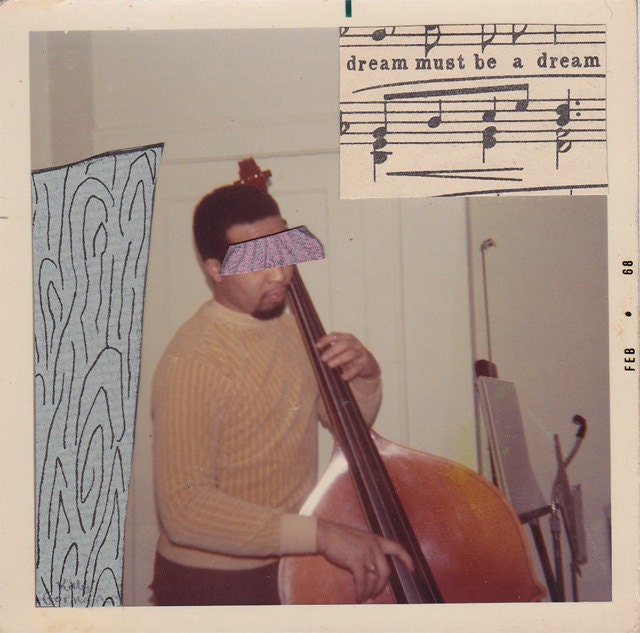 The Musician - Original Collage