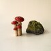 Group of Four Mushrooms