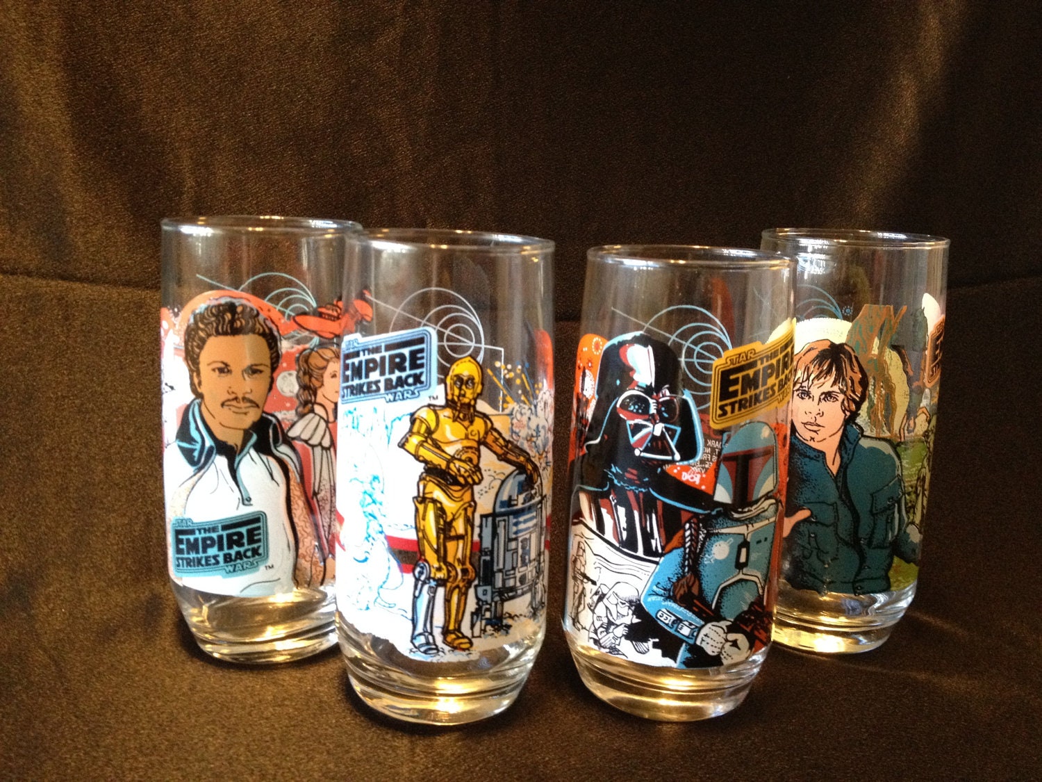 star wars glasses vintage