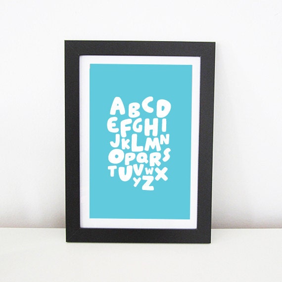 Printable 'Alphabet' illustration